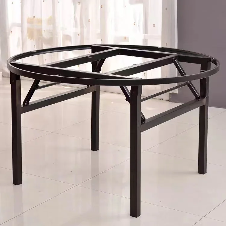 Large round table bracket Square table bracket Hotel large round table folding rack
Large round table bracket Square table bracket Hotel large round table folding rack