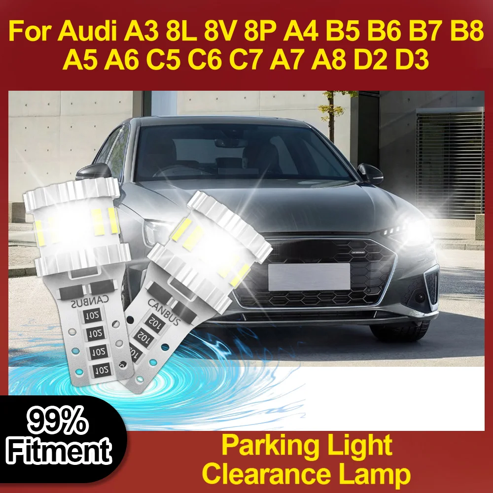 2PCS W5W T10 Parking Light 3400LM Clearance Lamp Car Accessories For Audi A3 8L 8V 8P A4 B5 B6 B7 B8 A5 A6 C5 C6 C7 A7 A8 D2 D3
2PCS W5W T10 Parking Light 3400LM Clearance Lamp Car Accessories For Audi A3 8L 8V 8P A4 B5 B6 B7 B8 A5 A6 C5 C6 C7 A7 A8 D2 D3