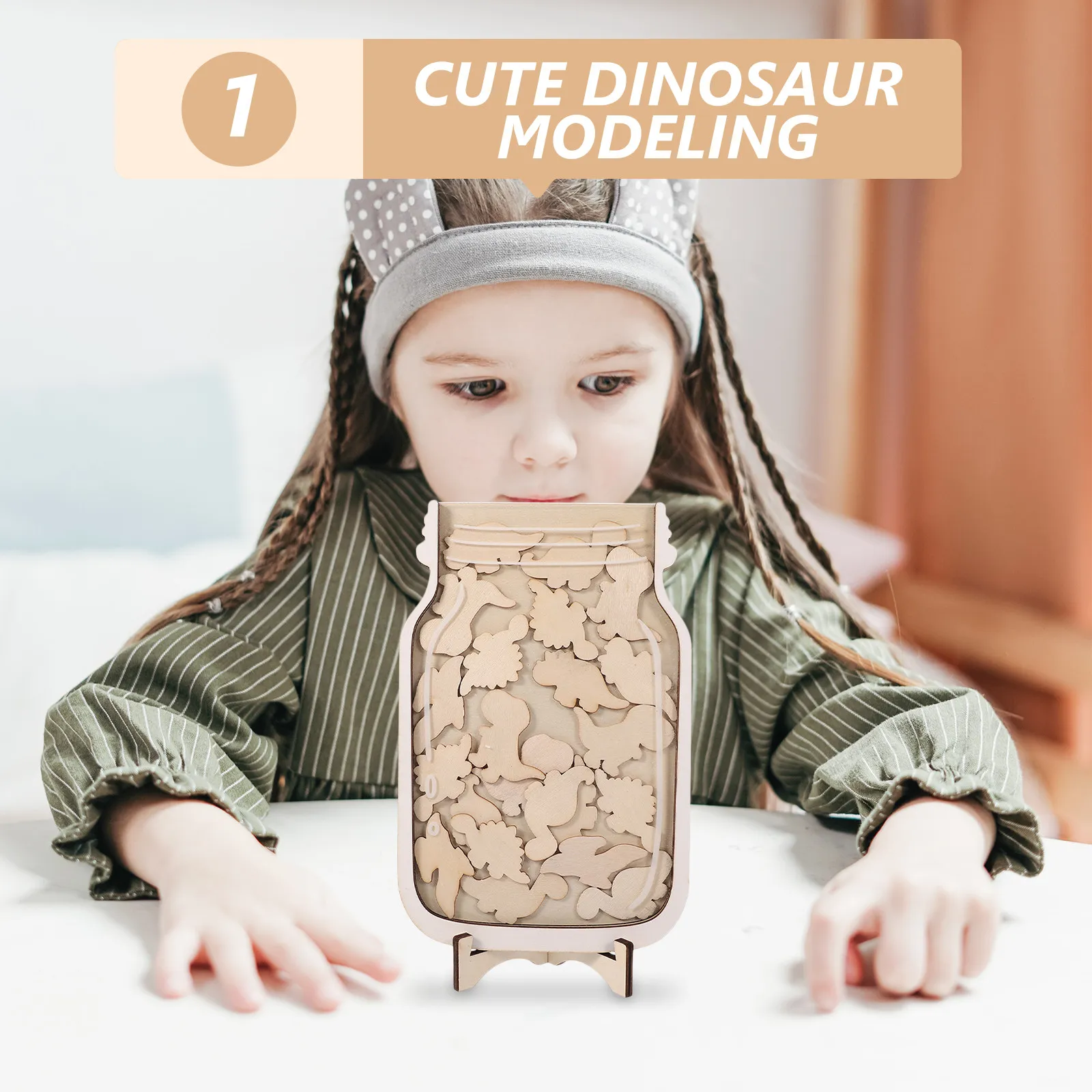 1Set Dinosaur Reward Jar Unfinished Wood Behavior Tracking System for Home Classroom Use Reward Chart Tokens Motivational
1Set Dinosaur Reward Jar Unfinished Wood Behavior Tracking System for Home Classroom Use Reward Chart Tokens Motivational