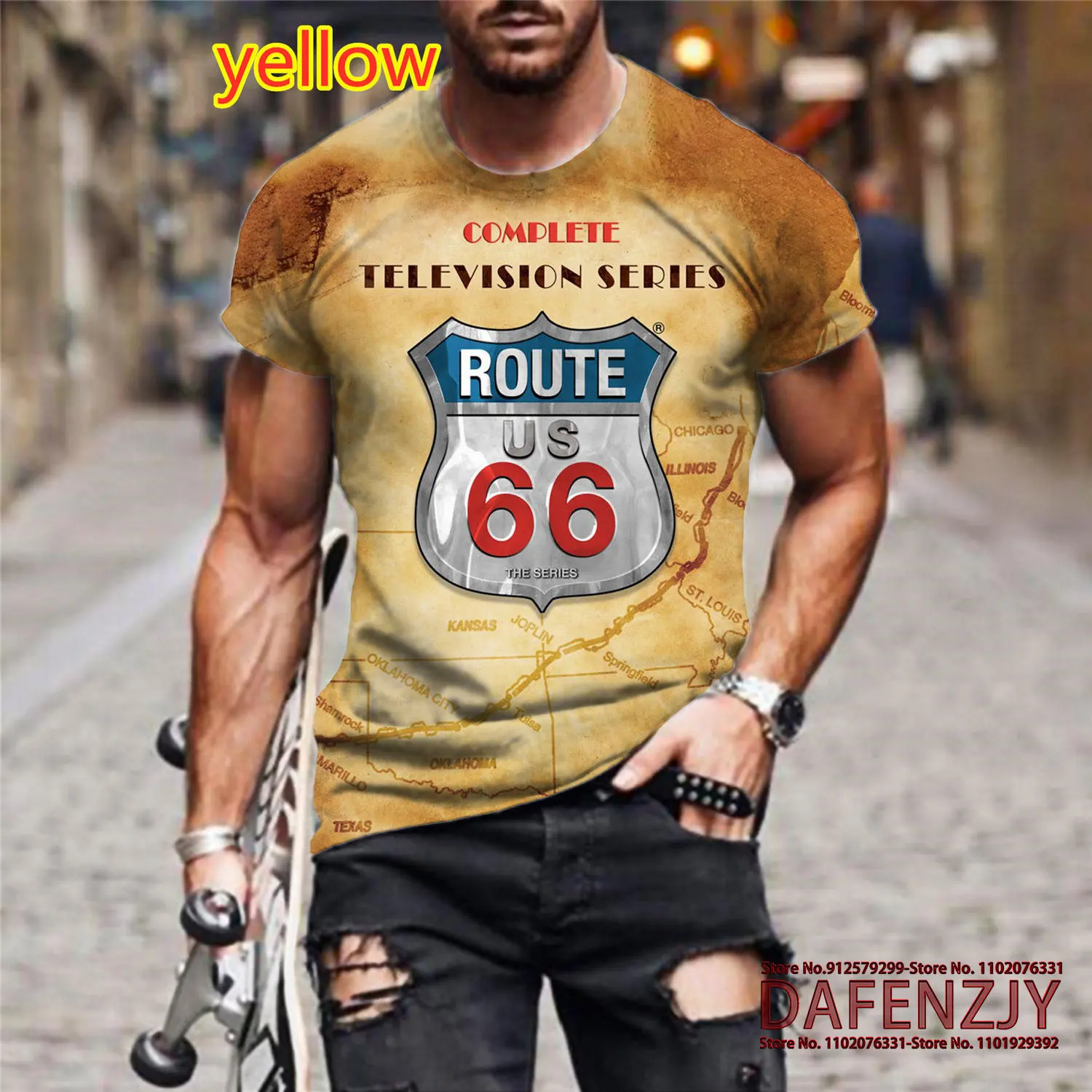 T-Shirts for Men Fitness Short Sleeve T-Shirt Fashion Print Personalized Tee Shirts
T-Shirts for Men Fitness Short Sleeve T-Shirt Fashion Print Personalized Tee Shirts