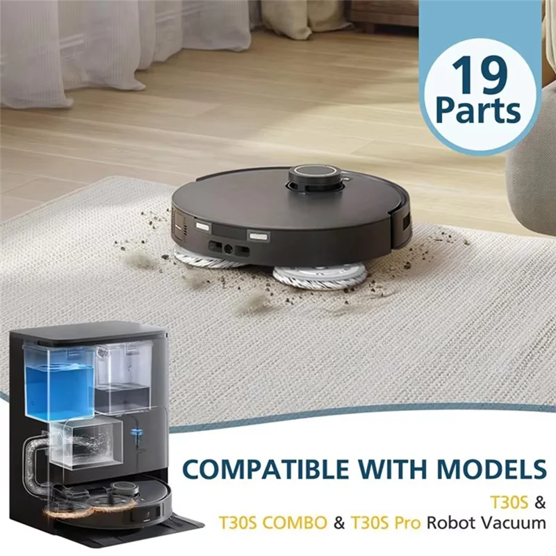 Запасной комплект ABAH для пылесосов ECOVACS DEEBOT T30S/T30S COMBO/T30S Pro
Запасной комплект ABAH для пылесосов ECOVACS DEEBOT T30S/T30S COMBO/T30S Pro