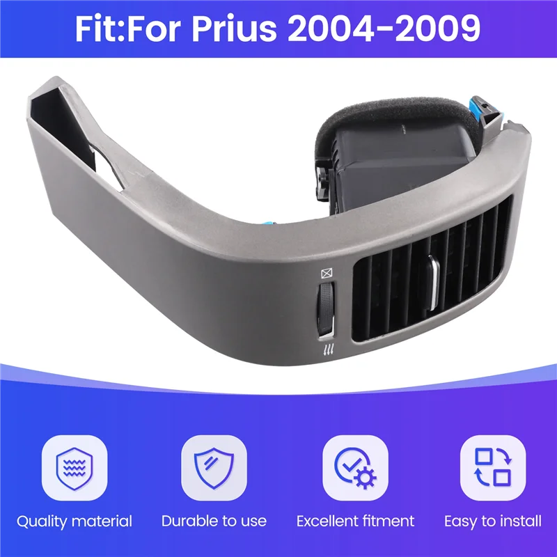 Car Front Dashboard Vent Panel Air Conditioner Outlet Grille For Toyota Prius 2004-2009
Car Front Dashboard Vent Panel Air Conditioner Outlet Grille For Toyota Prius 2004-2009