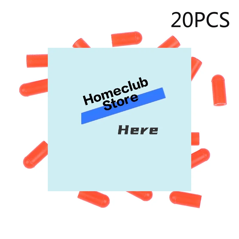 20Pcs/set Food Grade Silicone Rubber Needle Cover Syringe Sealing Test Tube End Cap Accessories【Homeclub】
20Pcs/set Food Grade Silicone Rubber Needle Cover Syringe Sealing Test Tube End Cap Accessories【Homeclub】