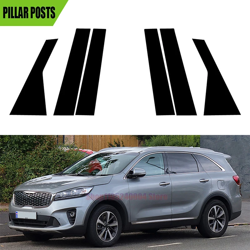 Glossy Black Pillar Posts Windwo Cover Fit For Kia Sorento UM 2015 2016 2017 2018 2019 2020 Door Trim BC Column Sticker 6Pcs
Glossy Black Pillar Posts Windwo Cover Fit For Kia Sorento UM 2015 2016 2017 2018 2019 2020 Door Trim BC Column Sticker 6Pcs