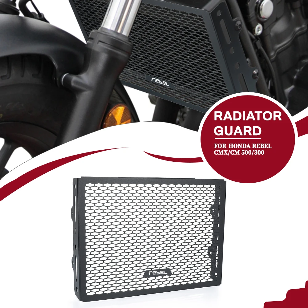 CM 500 Motorcycle Radiator Guard Cooler Grille Protector Cover For Honda REBEL CMX/CM 500/300 REBEL500 2017-2023 2024 2025 2026
CM 500 Motorcycle Radiator Guard Cooler Grille Protector Cover For Honda REBEL CMX/CM 500/300 REBEL500 2017-2023 2024 2025 2026