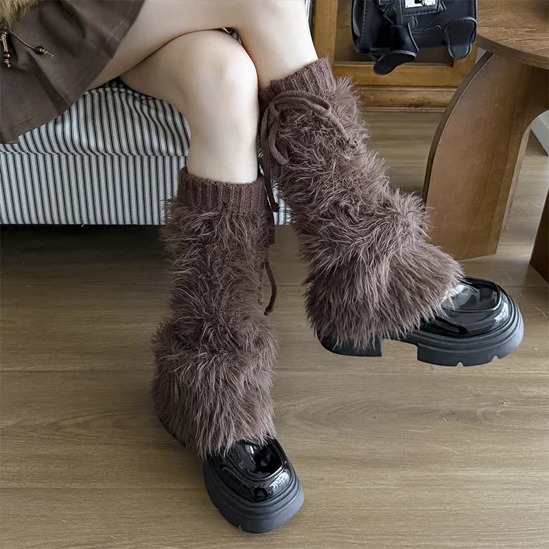 Новинка 2026, леггинсы из искусственной норки, женские пушистые гетры, ботинки, ботинки Лолиты, чулки, зимние теплые утолщенные носки в стиле Харадзюку
Новинка 2026, леггинсы из искусственной норки, женские пушистые гетры, ботинки, ботинки Лолиты, чулки, зимние теплые утолщенные носки в стиле Харадзюку