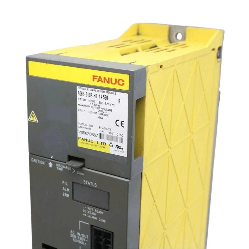 Fanuc A06B-6102-H111 # Сервоусилитель H520, проверен, в наличии.
Fanuc A06B-6102-H111 # Сервоусилитель H520, проверен, в наличии.