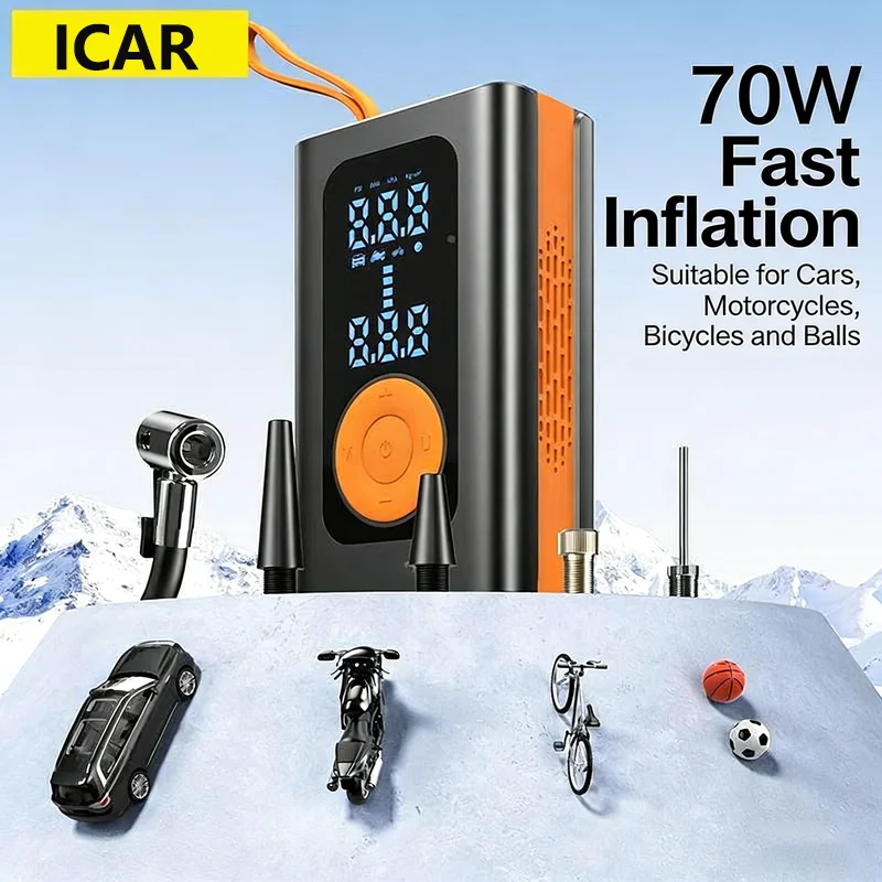 4000 мАч портативный беспроводной автомобильный воздушный насос компрессор многофункциональный электрический насос для накачивания шин для мотоцикла велосипедные шарики для шин
4000 мАч портативный беспроводной автомобильный воздушный насос компрессор многофункциональный электрический насос для накачивания шин для мотоцикла велосипедные шарики для шин