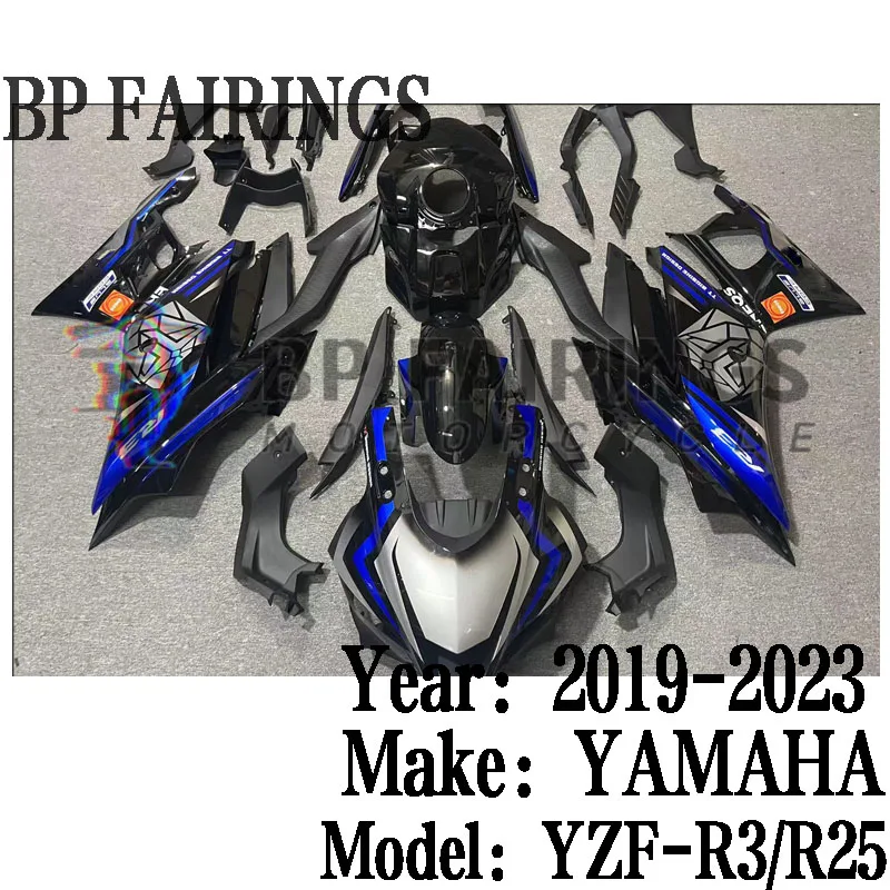 Комплект обтекателей для Yamaha YZF R3, подходит для YZF R25 2019 2020 2021 2022 2022 2023 2024 кузов R3 2019-2024, серебристо-черный
Комплект обтекателей для Yamaha YZF R3, подходит для YZF R25 2019 2020 2021 2022 2022 2023 2024 кузов R3 2019-2024, серебристо-черный