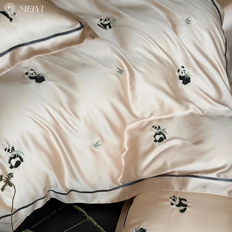 Customizable cotton small fresh 100s quilt cover four-piece quilt cover
Customizable cotton small fresh 100s quilt cover four-piece quilt cover