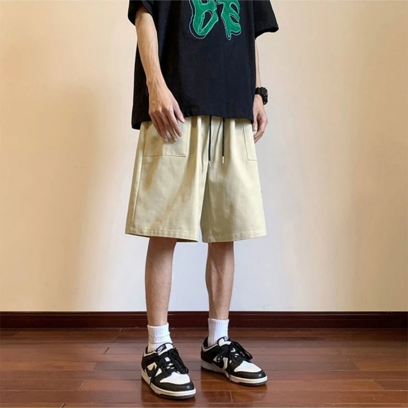 Men's Summer Casual Vintage Cargo Shorts Knee-Length with Large Pockets Versatile American Style Fashion Trendy New Comfortable
Men's Summer Casual Vintage Cargo Shorts Knee-Length with Large Pockets Versatile American Style Fashion Trendy New Comfortable