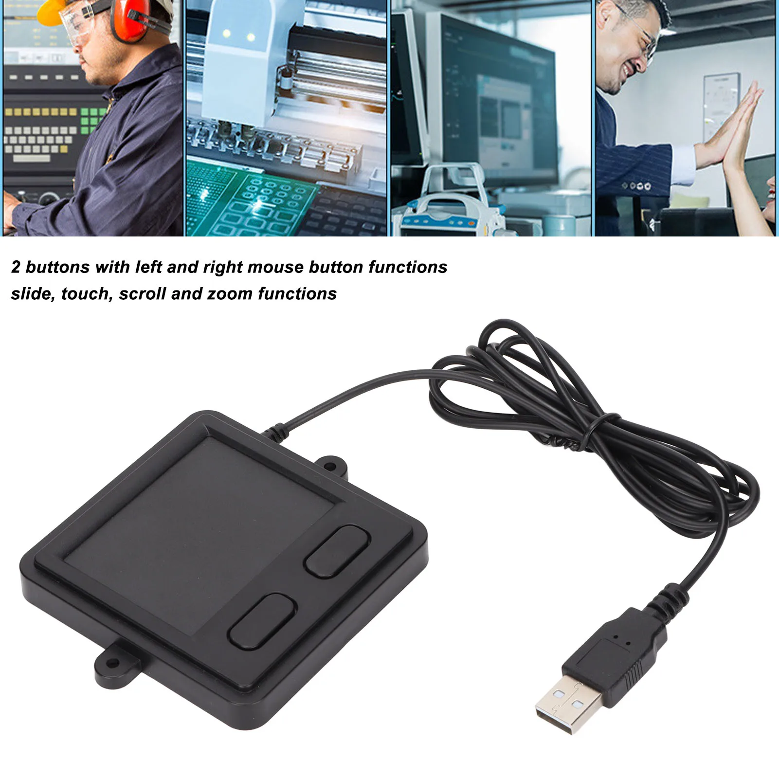 Трекпад USB проводной встроенный компактный размер 2 кнопки портативный практичный компьютер сенсорная панель для ноутбуков настольные компьютеры
Трекпад USB проводной встроенный компактный размер 2 кнопки портативный практичный компьютер сенсорная панель для ноутбуков настольные компьютеры