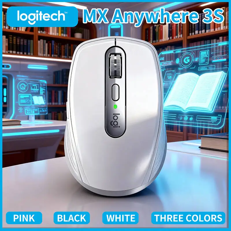 Компактная мышь Logitech MX Anywhere 3S, эргономичный дизайн, перезаряжаемая, с быстрым прокруткой для портативных ПК Mac
Компактная мышь Logitech MX Anywhere 3S, эргономичный дизайн, перезаряжаемая, с быстрым прокруткой для портативных ПК Mac