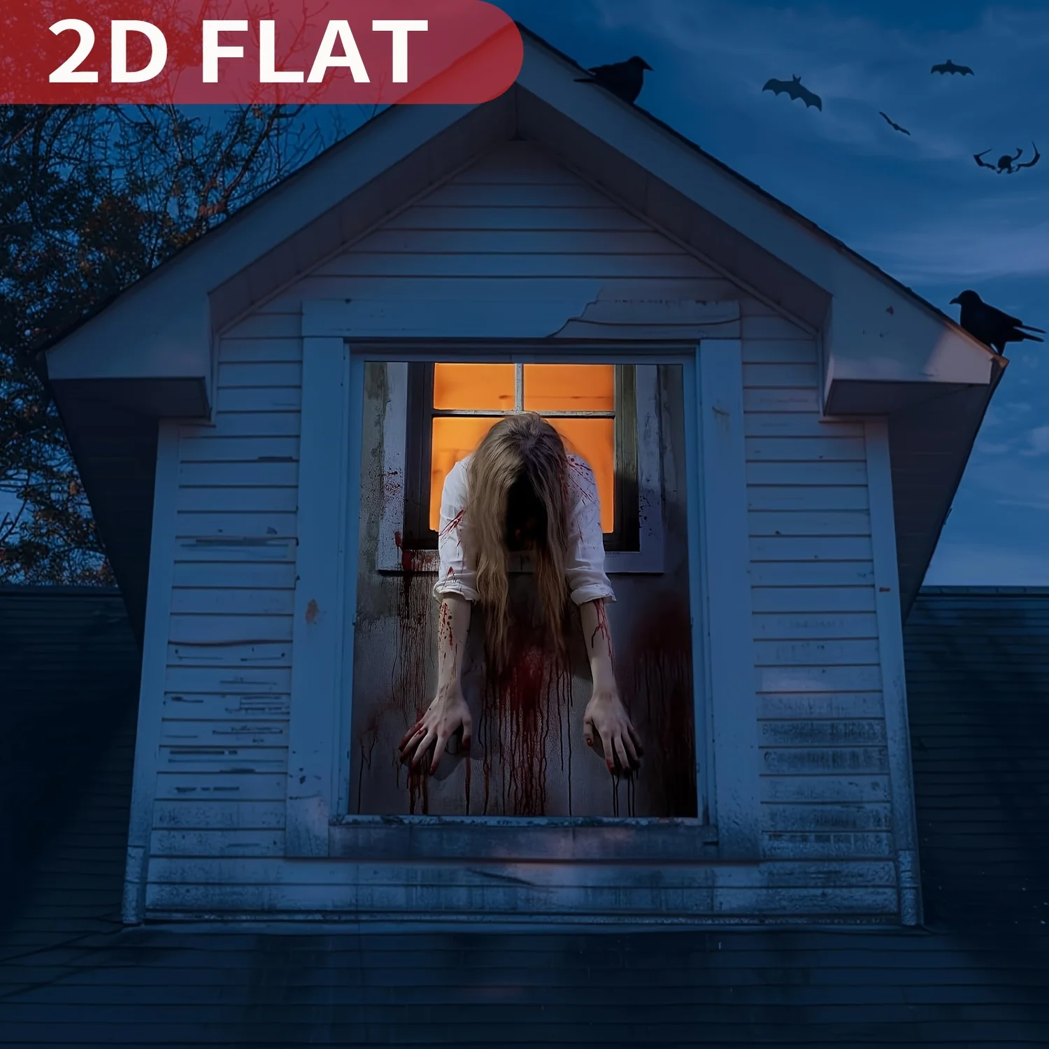 1pc Creepy Halloween Party Banner Scary Window Cover Clings 3X4FT, Party banners, Halloween Decoration, Spooky Home Decor
1pc Creepy Halloween Party Banner Scary Window Cover Clings 3X4FT, Party banners, Halloween Decoration, Spooky Home Decor