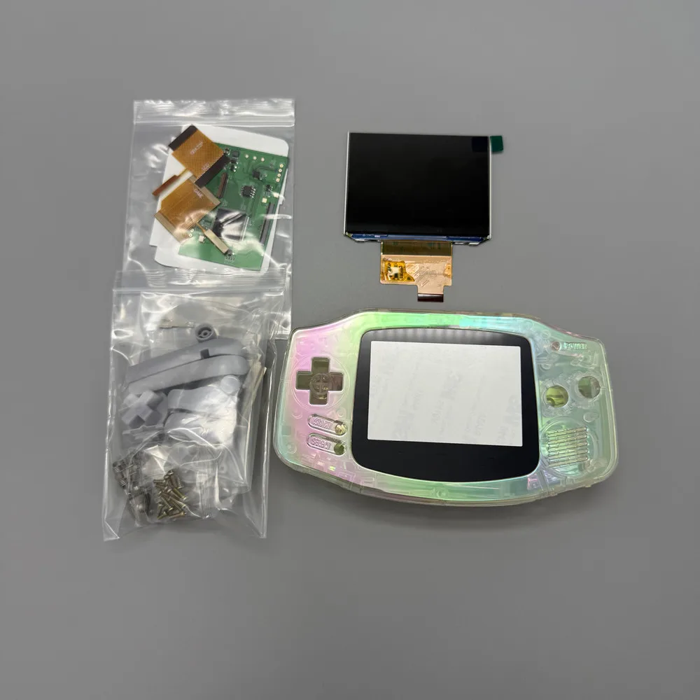 2025 GBA IPS LCD 3.0 "IPS high brightness LCD screen and shell kit for Gameboy advance GBA.no cut shell required easy to install
2025 GBA IPS LCD 3.0 "IPS high brightness LCD screen and shell kit for Gameboy advance GBA.no cut shell required easy to install
