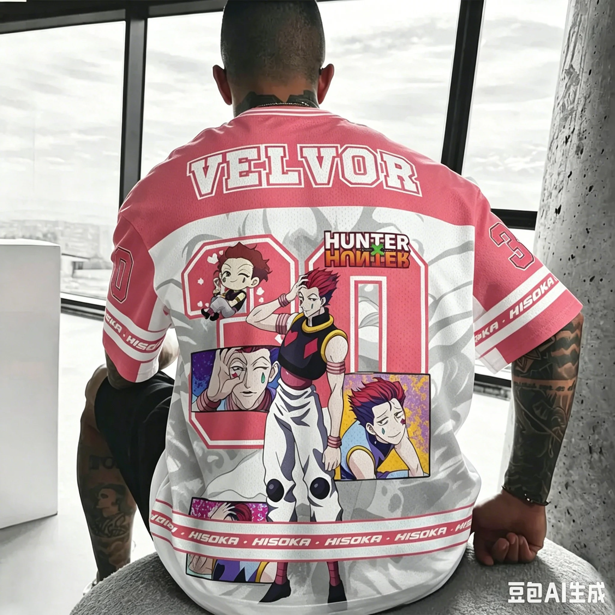 New Men Anime Hunter X Hunter Hisoka Multi Panel Comic 30 Number Full Back Print Oversized Tee Y2K Street Fan Merch
New Men Anime Hunter X Hunter Hisoka Multi Panel Comic 30 Number Full Back Print Oversized Tee Y2K Street Fan Merch