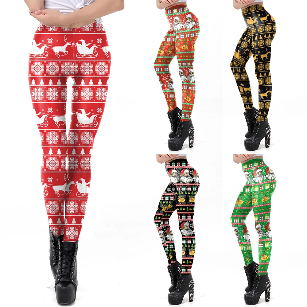 Zawaland Рождественские костюмы Леггинсы Женские спортивные брюки для йоги Уродливый Санта-Клаус с принтом Сексуальная спортивная одежда с высокой талией Леггинсы
Zawaland Рождественские костюмы Леггинсы Женские спортивные брюки для йоги Уродливый Санта-Клаус с принтом Сексуальная спортивная одежда с высокой талией Леггинсы