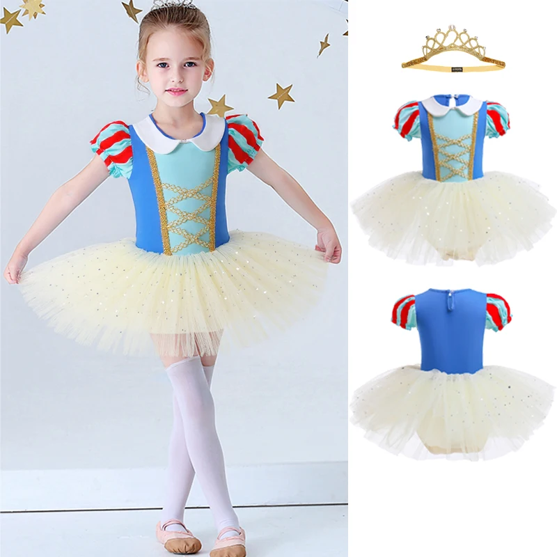 Girls' Ballet Tutu Dress for Summer Princess Style Sequin Dance Dress for Halloween & Christmas with Crown Gift
Girls' Ballet Tutu Dress for Summer Princess Style Sequin Dance Dress for Halloween & Christmas with Crown Gift