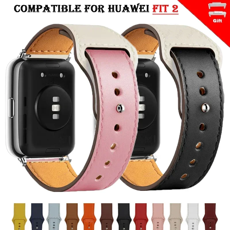 Кожаный ремешок для часов Huawei Fit 2, сменный ремешок для умных часов, спортивный браслет в стиле ретро, браслет с петлей Fit2, аксессуары для ремешка для часов
Кожаный ремешок для часов Huawei Fit 2, сменный ремешок для умных часов, спортивный браслет в стиле ретро, браслет с петлей Fit2, аксессуары для ремешка для часов