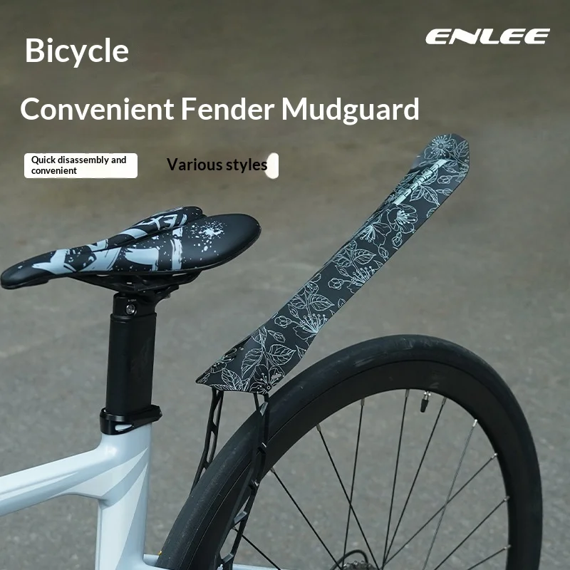 Enlee Bicycle Fender Portable Adjustable Two Gear Universal Installation Rear Wheel For Road Bicycle Waterproof Mudguard
Enlee Bicycle Fender Portable Adjustable Two Gear Universal Installation Rear Wheel For Road Bicycle Waterproof Mudguard
