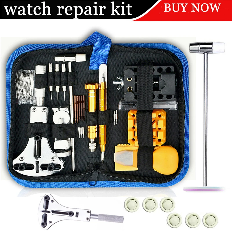 Watch Opener Repair Tool Kit Watch Case Repairing Opener Strap Link Storage Bag Screwdriver Watchmaker Repair Tools kit
Watch Opener Repair Tool Kit Watch Case Repairing Opener Strap Link Storage Bag Screwdriver Watchmaker Repair Tools kit