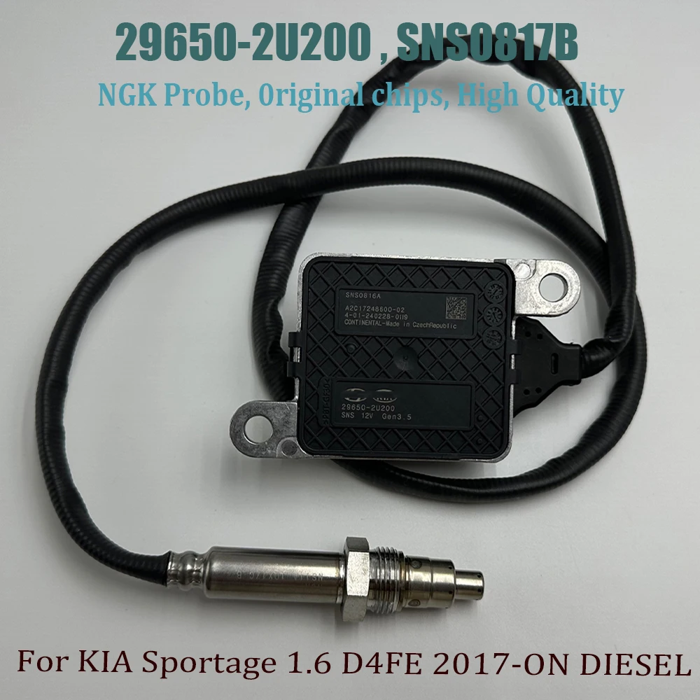 29650-2U200 SNS0817B Lambda NOX Sensor High Quality Chip For NGK Probe 296502U200 29640-2FRD0 For K-ia Sportage / H-yundai IX35
29650-2U200 SNS0817B Lambda NOX Sensor High Quality Chip For NGK Probe 296502U200 29640-2FRD0 For K-ia Sportage / H-yundai IX35