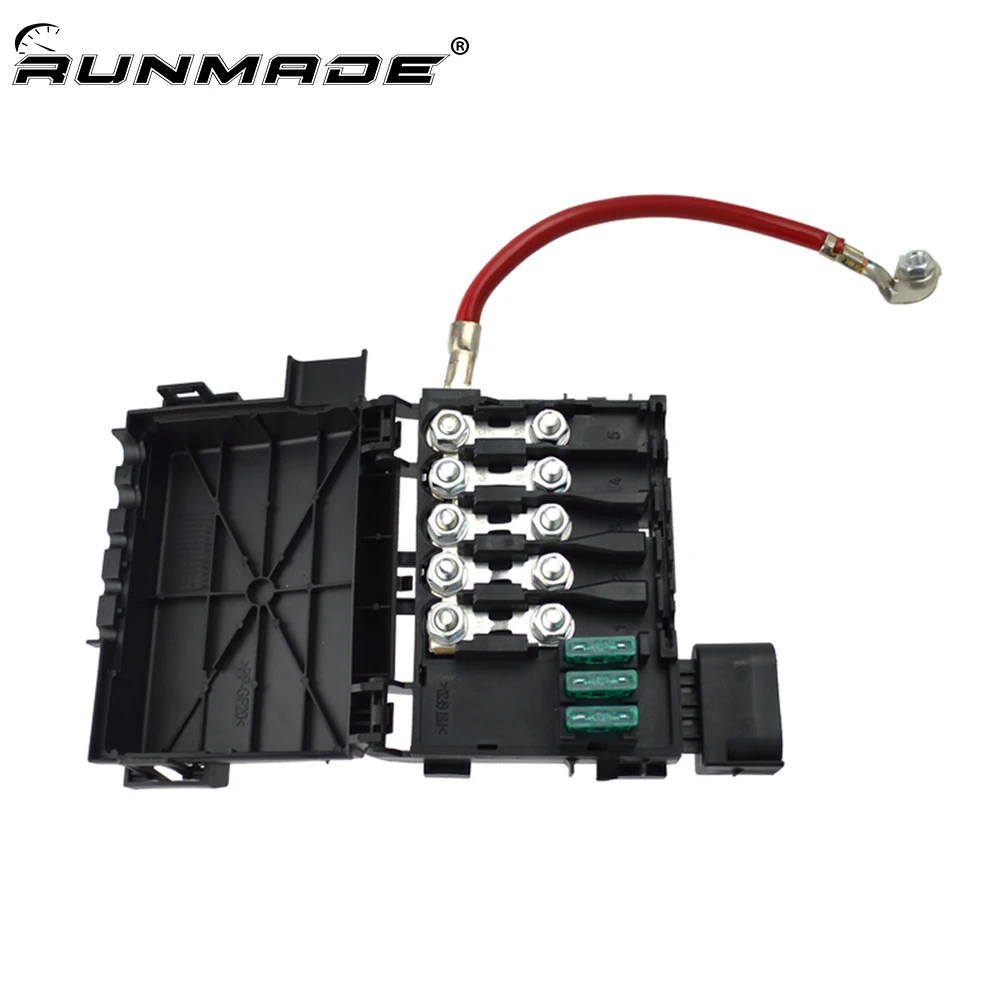 runmade Fuse Box Battery Terminal Insurance Tablets For 99-05 VW Golf Jetta Beetle Audi A3/ S3 Seat Skoda 1J0937550A 
runmade Fuse Box Battery Terminal Insurance Tablets For 99-05 VW Golf Jetta Beetle Audi A3/ S3 Seat Skoda 1J0937550A