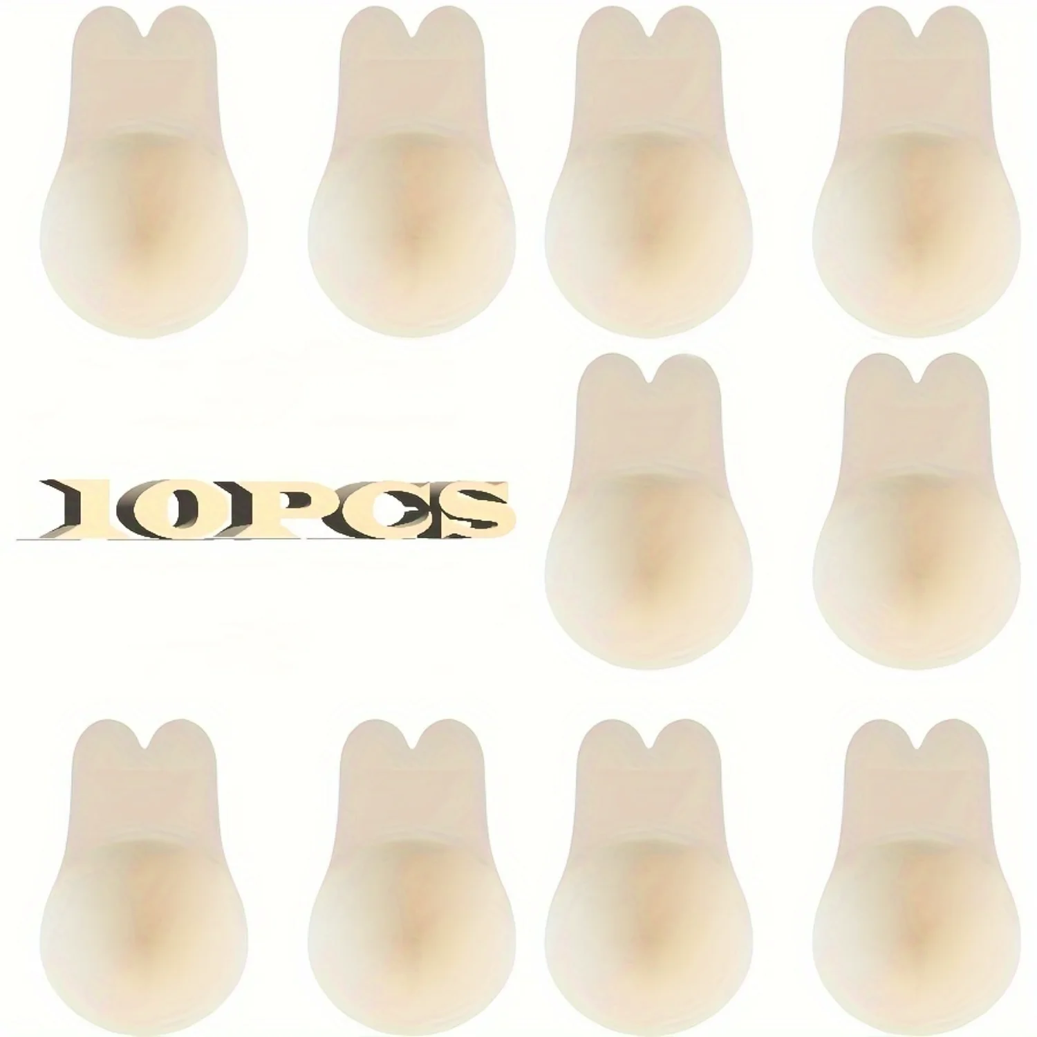 10 Pcs Silicone Lifting Nipple Covers - Self-Adhesive, Wireless, Opaque, Hand Washable Push Up Nipple Pasties for Womens Linger
10 Pcs Silicone Lifting Nipple Covers - Self-Adhesive, Wireless, Opaque, Hand Washable Push Up Nipple Pasties for Womens Linger
