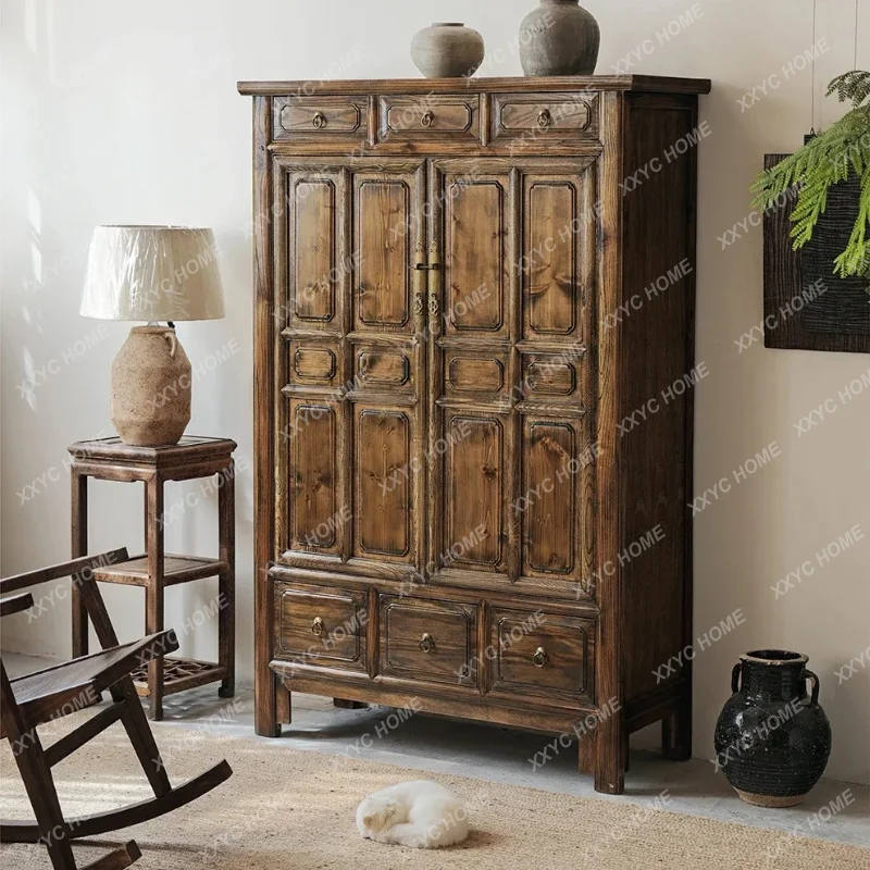 LLXRetro Chinese-style old cabinets, carved cabinets, old folk customs, classical lockers
LLXRetro Chinese-style old cabinets, carved cabinets, old folk customs, classical lockers