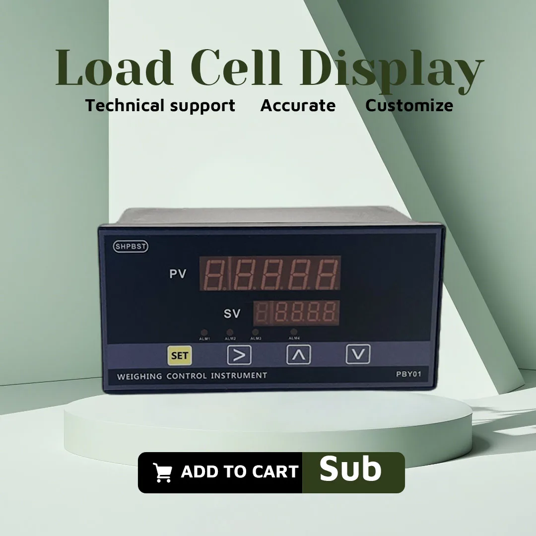 Load Cell Indicator Display 100kg 200kg 300kg 500kg 2000kg 1 Ton 2T Biosensor for Load Cells Weighing Sensor Digital Read Out
Load Cell Indicator Display 100kg 200kg 300kg 500kg 2000kg 1 Ton 2T Biosensor for Load Cells Weighing Sensor Digital Read Out