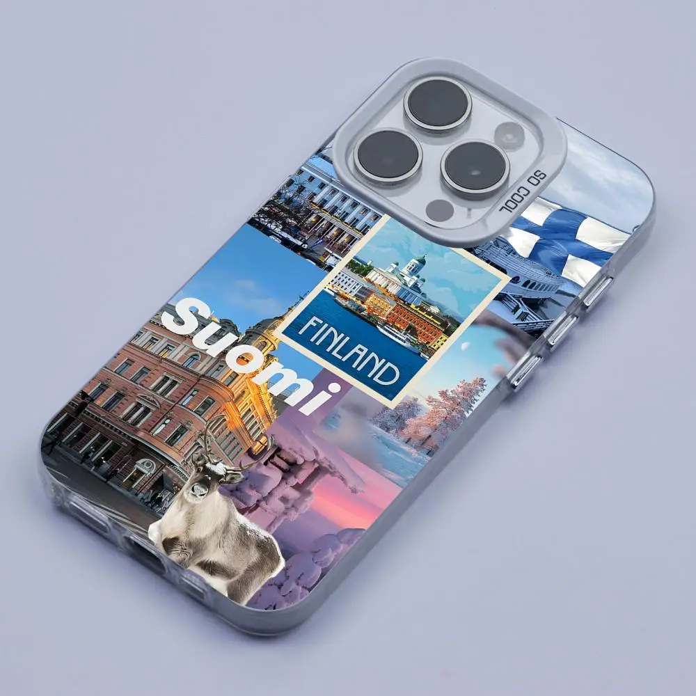 Finland Flag Phone Case for iPhone 17 16 15 14 13 12 11 X XR XS Air Pro Max Plus White Colorful Silver Cover
Finland Flag Phone Case for iPhone 17 16 15 14 13 12 11 X XR XS Air Pro Max Plus White Colorful Silver Cover