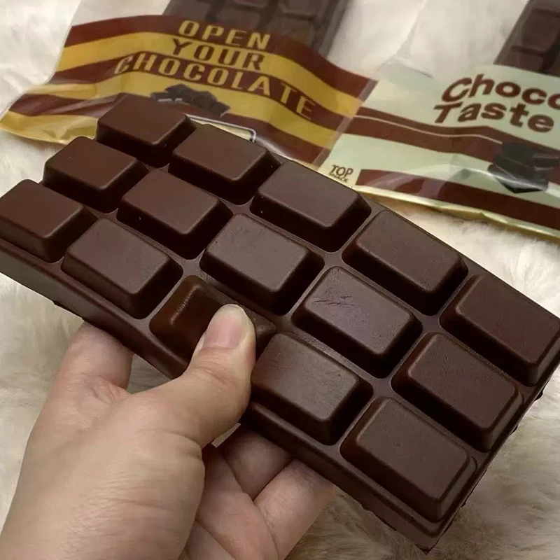 Soft Simulation Chocolate Squishy Toy Slow Rebound Squeeze Fidget Toy Anti-Stress Anxiety Relief Sensory Decompression Gift for Autism Kids Adults
Soft Simulation Chocolate Squishy Toy Slow Rebound Squeeze Fidget Toy Anti-Stress Anxiety Relief Sensory Decompression Gift for Autism Kids Adults