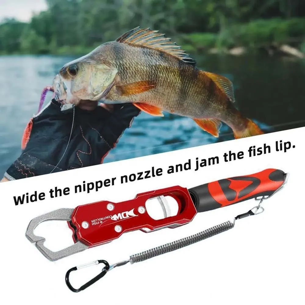 Fishing Tools Aluminum Alloy Fishing Lip Grip EVA Tackle Fish Controller Anti-lost Clips Fishing Beak Grip Gear Hook
Fishing Tools Aluminum Alloy Fishing Lip Grip EVA Tackle Fish Controller Anti-lost Clips Fishing Beak Grip Gear Hook