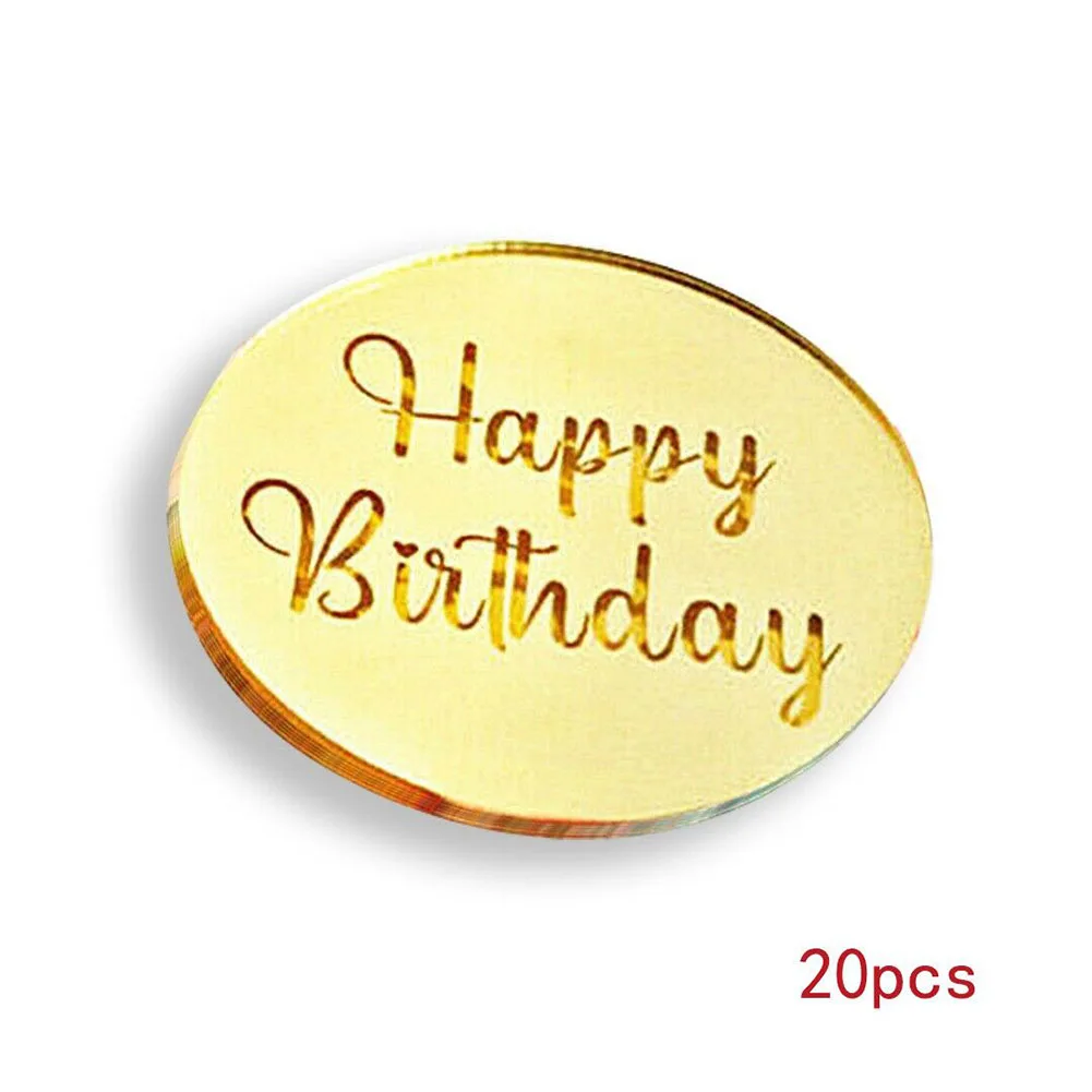 Decorate Your Cake with These Stunning Acrylic Cupcake Discs Choose from Gold Rose Gold or Silver 5/10/20 PCS Options
Decorate Your Cake with These Stunning Acrylic Cupcake Discs Choose from Gold Rose Gold or Silver 5/10/20 PCS Options