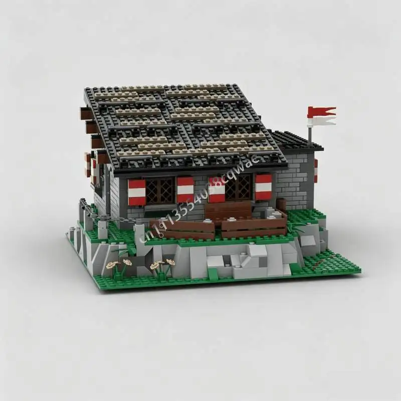 NEW 1210PCS Austrian Mountain Hut MOC Building Blocks Model Custom Puzzle Architecture DIY Assembly Toy Collection Display Gift
NEW 1210PCS Austrian Mountain Hut MOC Building Blocks Model Custom Puzzle Architecture DIY Assembly Toy Collection Display Gift