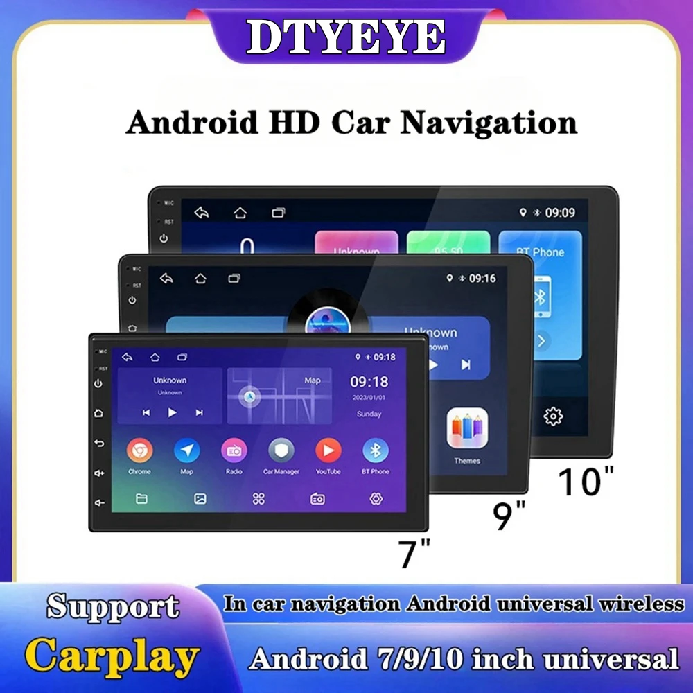 Автомобильный навигационный экран 7, 9, 10 дюймов, Android, автомобильный радиопроигрыватель, видеоплеер, навигация GPS, FM для Toyota, VW, Nissan, Hyundai, другие
Автомобильный навигационный экран 7, 9, 10 дюймов, Android, автомобильный радиопроигрыватель, видеоплеер, навигация GPS, FM для Toyota, VW, Nissan, Hyundai, другие