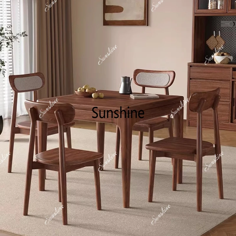 Solid wood, square dining table, household small apartment chess and card leisure, square dining table
Solid wood, square dining table, household small apartment chess and card leisure, square dining table