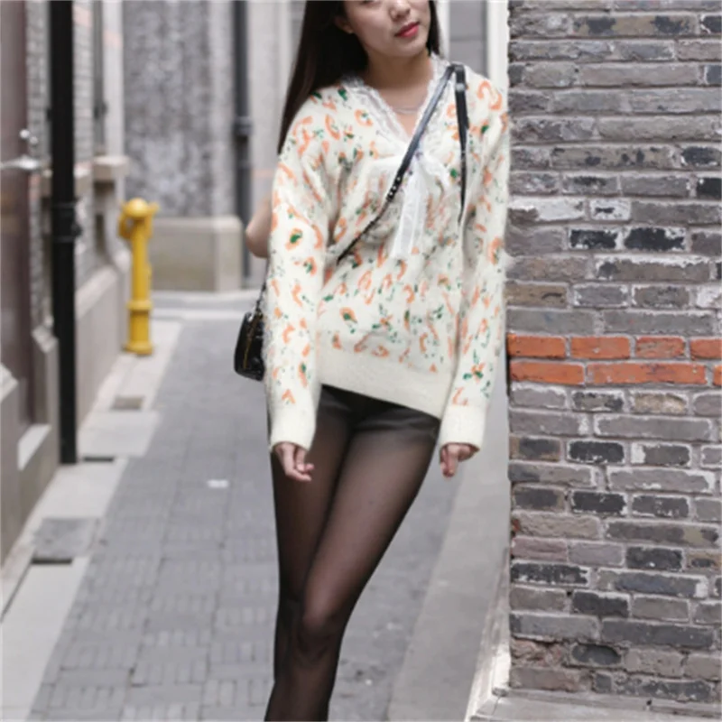 Осень 2025 г., новый модный сексуальный кружевной пуловер с леопардовым принтом, свитер
Осень 2025 г., новый модный сексуальный кружевной пуловер с леопардовым принтом, свитер