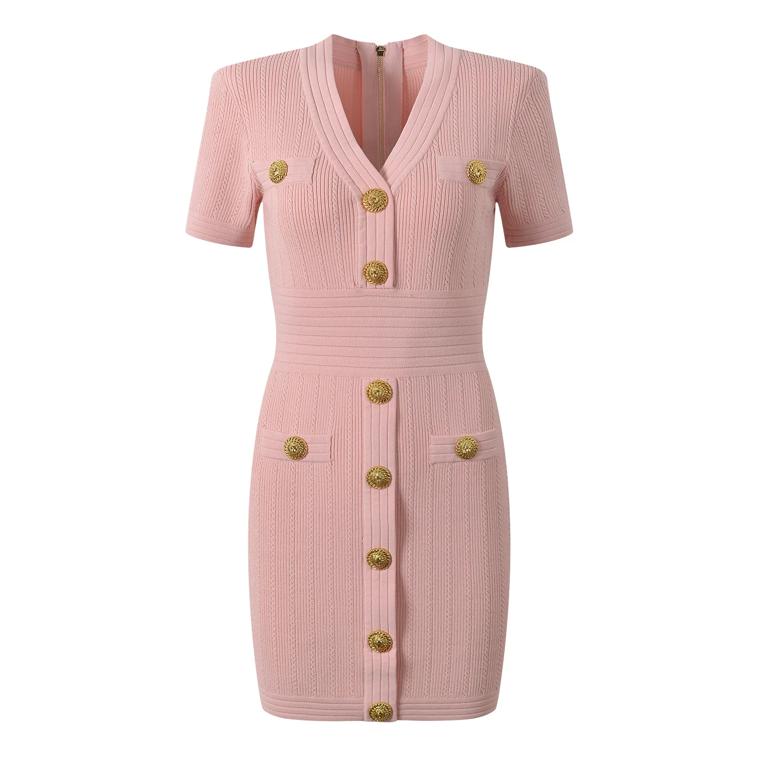 Ele Slim Fit V-Ne ort Sve Dr Luxury Metal Bule Spring Summer Faionable Ladylike Sle Basic Single Piece
Ele Slim Fit V-Ne ort Sve Dr Luxury Metal Bule Spring Summer Faionable Ladylike Sle Basic Single Piece