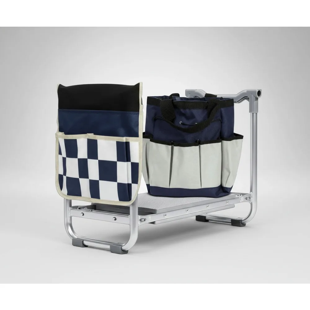 Heavy Duty Garden Kneeler Seat, Foldable Stool with Tools Pouch, Ergonomic Kneeling Pad for Seniors Women Gardening
Heavy Duty Garden Kneeler Seat, Foldable Stool with Tools Pouch, Ergonomic Kneeling Pad for Seniors Women Gardening