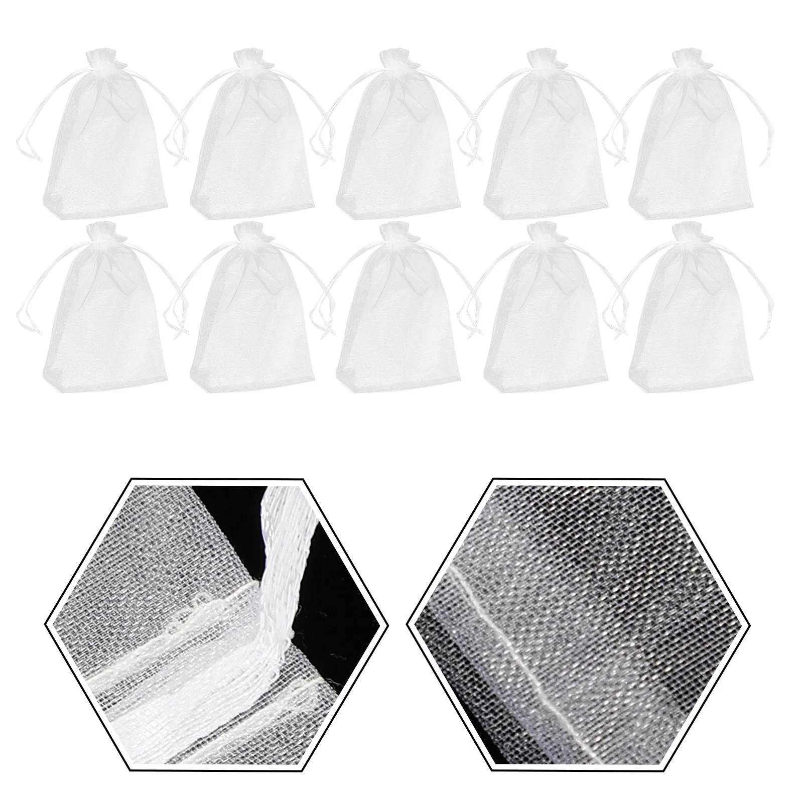 100 Pcs Drawstring Mesh Bag Candy Bags Festival Gift Party Favor Packing Gifts Organza
100 Pcs Drawstring Mesh Bag Candy Bags Festival Gift Party Favor Packing Gifts Organza