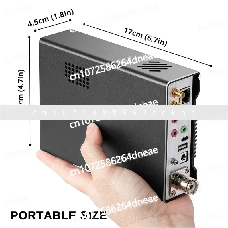 Portable backpack SDR shortwave radio with built-in antenna
Portable backpack SDR shortwave radio with built-in antenna