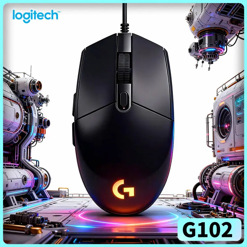 Игровая мышь Logitech G102, 8000 DPI, регулируемая, 20 млн нажатий, RGB-подсветка, 6 программируемых кнопок для профессиональных и любительских геймеров
Игровая мышь Logitech G102, 8000 DPI, регулируемая, 20 млн нажатий, RGB-подсветка, 6 программируемых кнопок для профессиональных и любительских геймеров