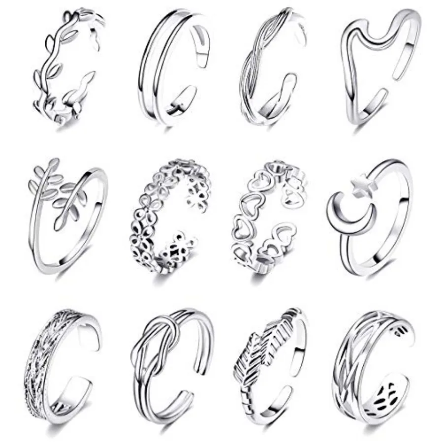 KOOTA 2PCS 8K Gold Plated Adjustable Toe s women Summer ac Open Toe s t Flower Arrow Tail Pinky Band s Barefoot Foot Jewelry
KOOTA 2PCS 8K Gold Plated Adjustable Toe s women Summer ac Open Toe s t Flower Arrow Tail Pinky Band s Barefoot Foot Jewelry