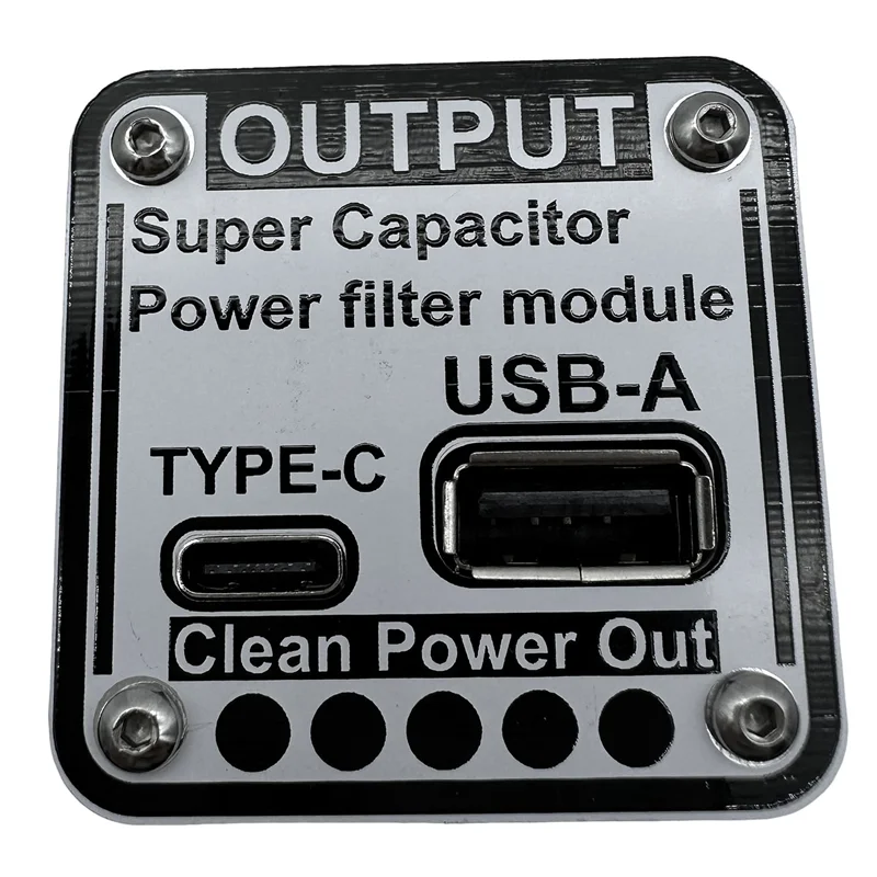 For Raspberry Pifara Capacitor Filter 5V Type C Input/Output Multifunctional Portable Convenient Power Filter Spare Parts
For Raspberry Pifara Capacitor Filter 5V Type C Input/Output Multifunctional Portable Convenient Power Filter Spare Parts