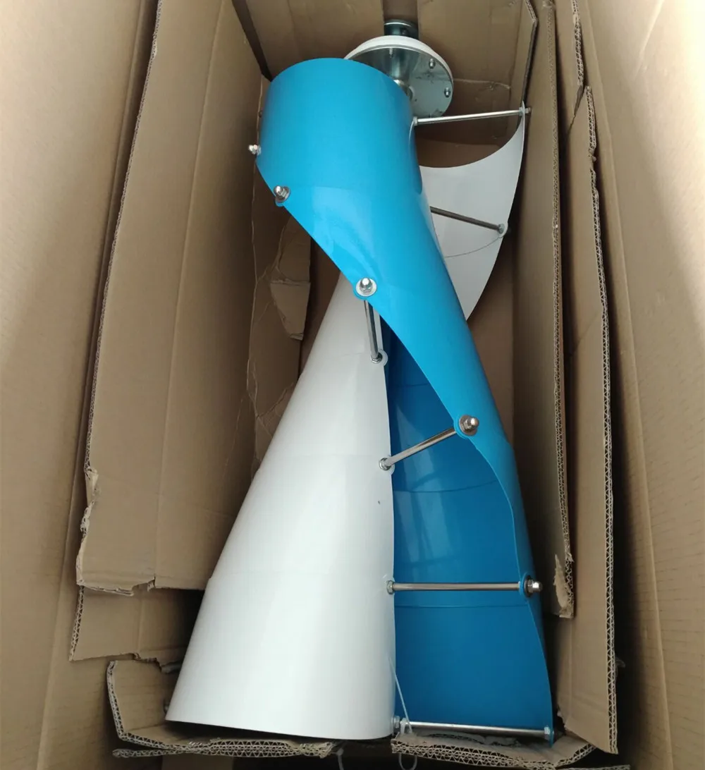 Small vertical axis wind turbine 2000W, low wind speed start, silent and safe, no need for wind city, with controller available
Small vertical axis wind turbine 2000W, low wind speed start, silent and safe, no need for wind city, with controller available