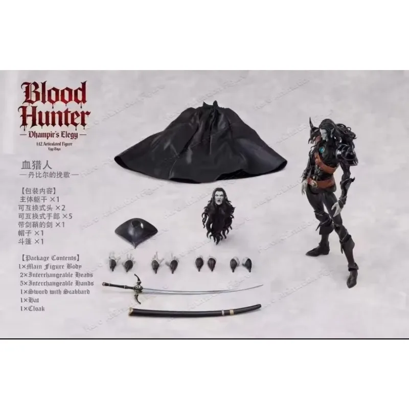 In Stock Egg Toy SP01 Blood Hunter Dampier's Elegy 1/12 Action Model Collectible Figure Toy
In Stock Egg Toy SP01 Blood Hunter Dampier's Elegy 1/12 Action Model Collectible Figure Toy