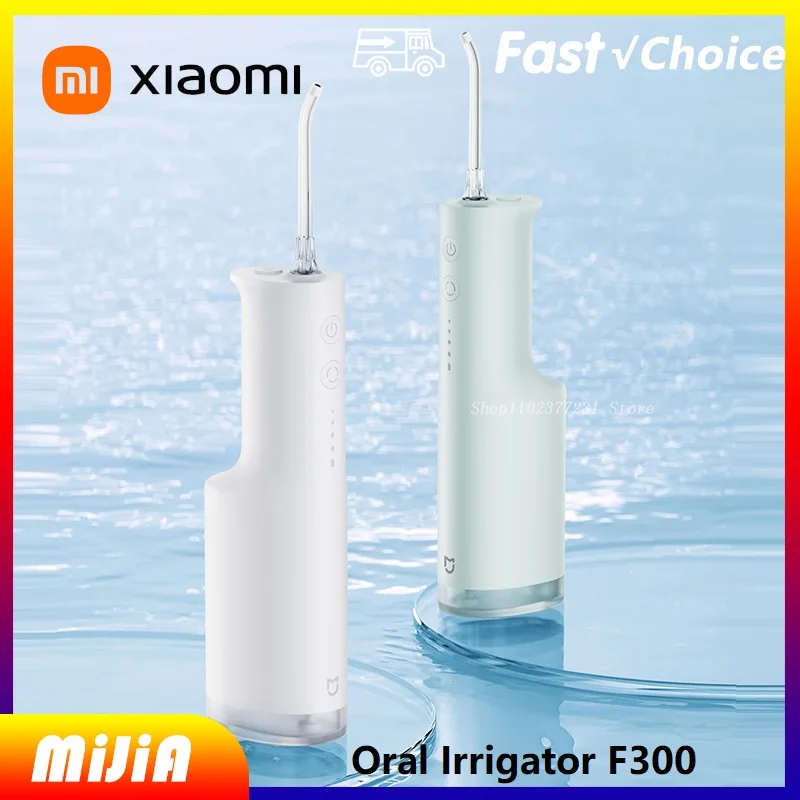 Новый электрический ирригатор для полости рта XIAOMI MIJIA F300, резервуар для воды 240 мл, 4-режимный ирригатор, частотный импульс 2000 времени/м, длительный срок службы батареи
Новый электрический ирригатор для полости рта XIAOMI MIJIA F300, резервуар для воды 240 мл, 4-режимный ирригатор, частотный импульс 2000 времени/м, длительный срок службы батареи 