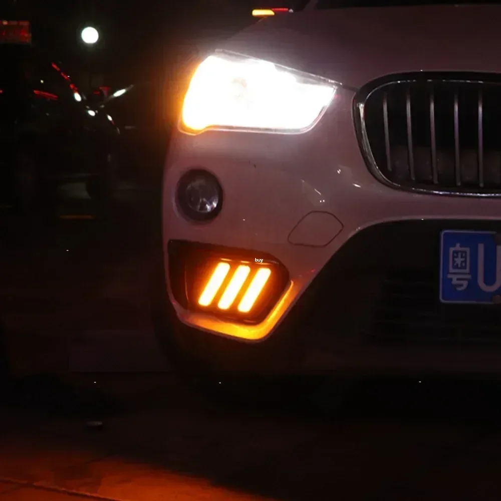 Front Bumper For BMW X1 2015-2019 F48 F49 Upgrade LED Dynamic Daytime Running Light Tool Accessories Car lights Assembly
Front Bumper For BMW X1 2015-2019 F48 F49 Upgrade LED Dynamic Daytime Running Light Tool Accessories Car lights Assembly