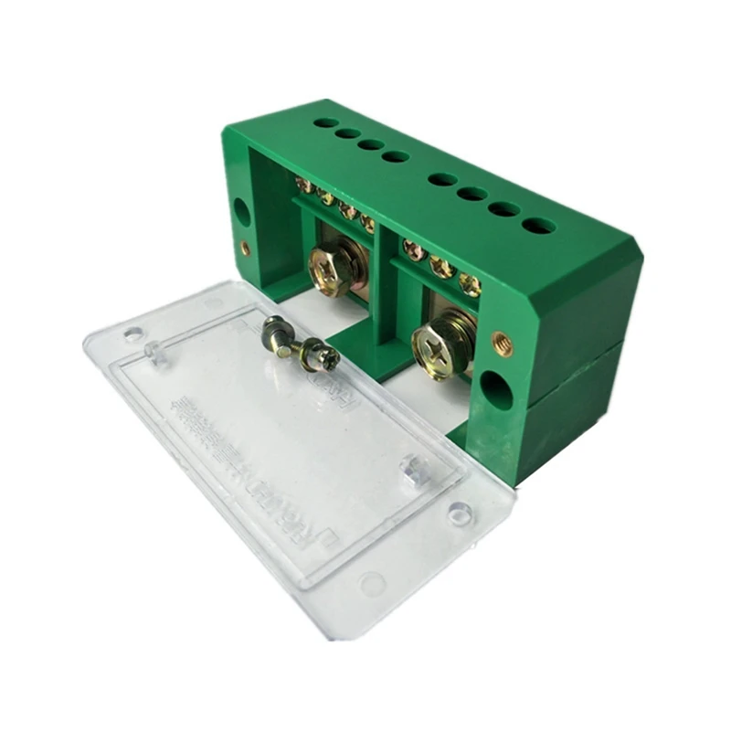 ABYL Single Phase 2-in 6 Outgoing Terminal Box Household Distribution Box Junction Box Terminal Block 220 V(6 Out)
ABYL Single Phase 2-in 6 Outgoing Terminal Box Household Distribution Box Junction Box Terminal Block 220 V(6 Out)